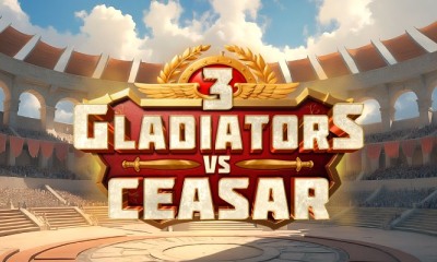 3 Gladiators vs Caesar