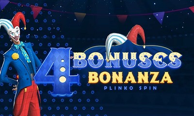 4 Bonuses Bonanza - Plinko Spin