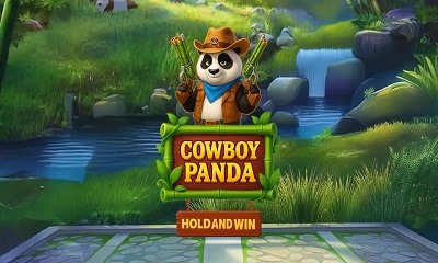 Cowboy Panda Hold and Win