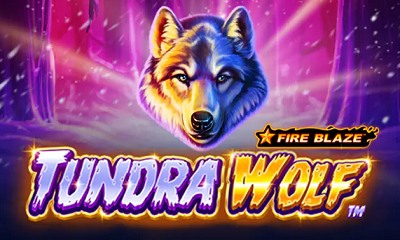 Fire Blaze Golden Tundra Wolf