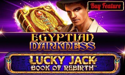 Lucky Jack Book of Rebirth Egyptian Darkness