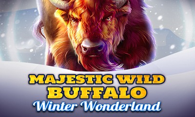 Majestic Wild Buffalo Winter Wonderland