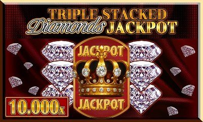 Triple Stacked Diamond Jackpot